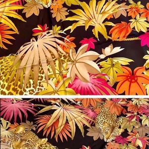 Ferragamo Mughal jungle scarf